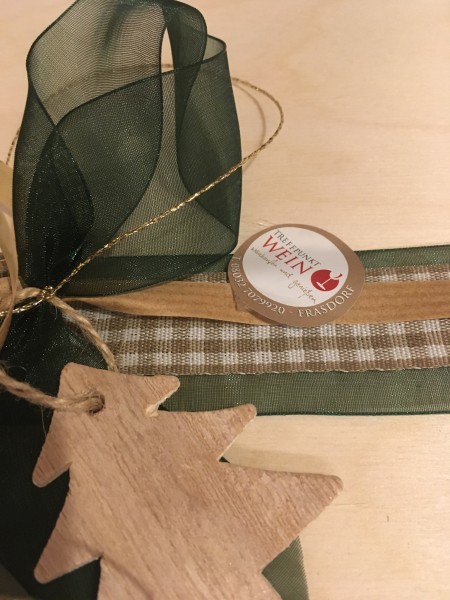 Deko / Schleife für Geschenktasche und Weihnachtsverpackung